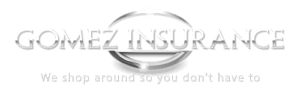 Gomez Insurance - Logo 500 White